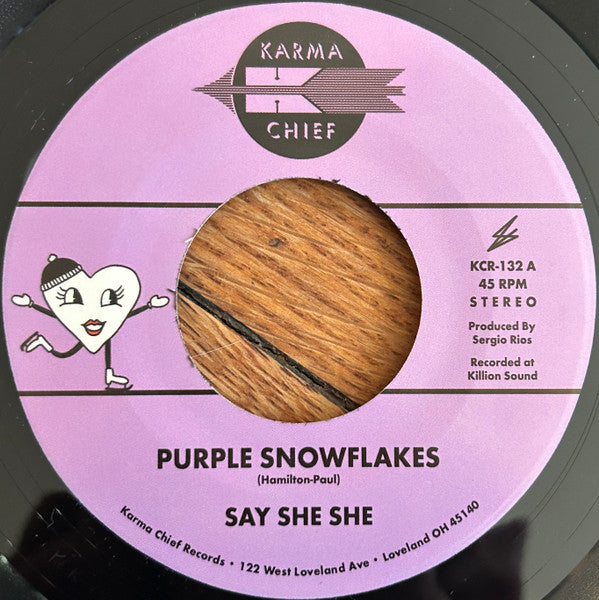 Say She She – Purple Snowflakes/This Wintertime 🇺🇸