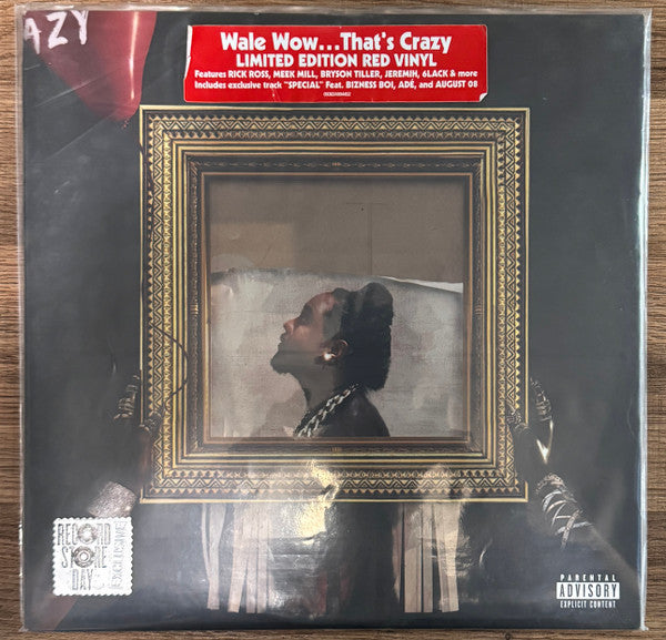 Wale – Wow.thats Crazy (Pa) (Red Vinyl) (RSD) 🇺🇸