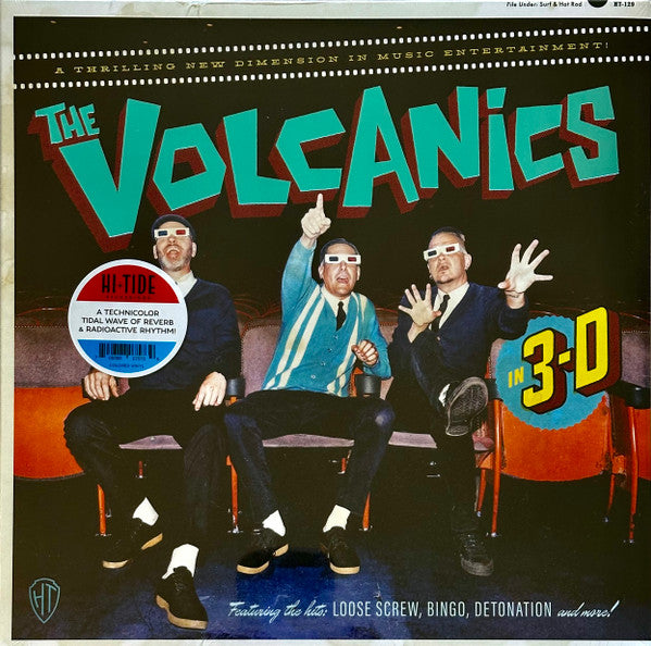Volcanics – Volcanics in 3D (Translucent Red/Cyan Vinyl) (I) 🇺🇸