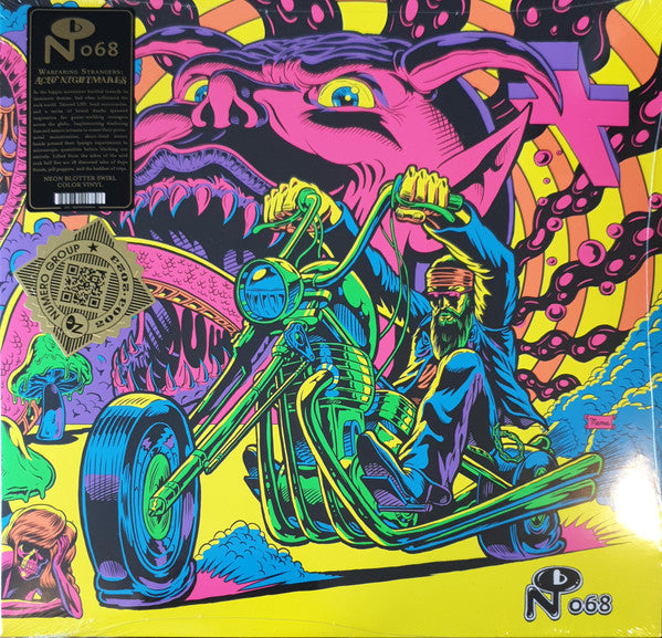 Various Artists – Warfaring Strangers: Acid Nightmares (Neon Blotter Swirl Vinyl/2Lp) 🇺🇸