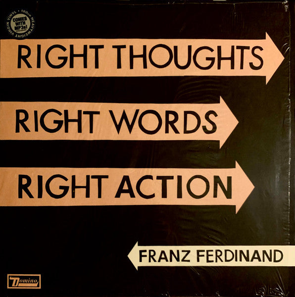 Franz Ferdinand – Right Thoughts, Right Words, Right Action (DL Card) 🇺🇸