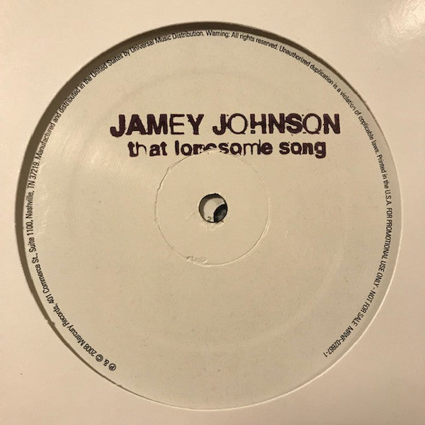 Jamey Johnson – That Lonesome Song [CD Nuevo] 💿 🇺🇸