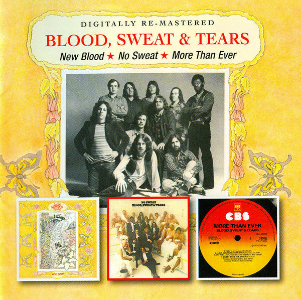Blood, Sweat & Tears – New Blood / No Sweat / More Than Ever (Remastered) [CD Nuevo] 💿 🇺🇸