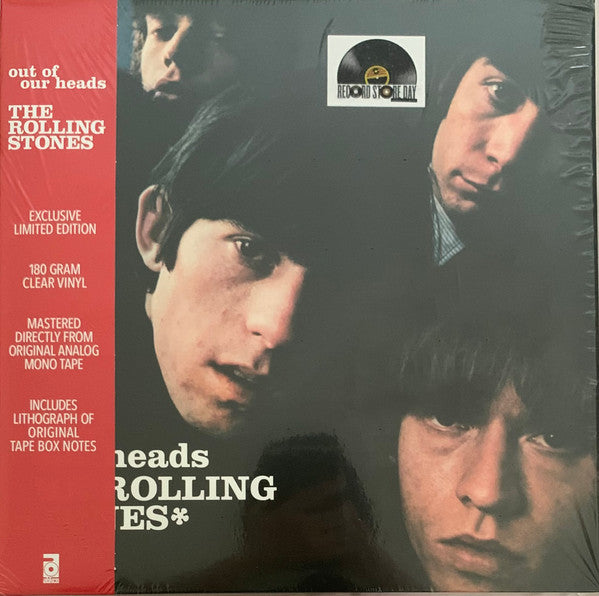 Rolling Stones – Out of Our Heads (US) (180G/ Clear Vinyl/Lithograph Print) (RSD) 🇺🇸
