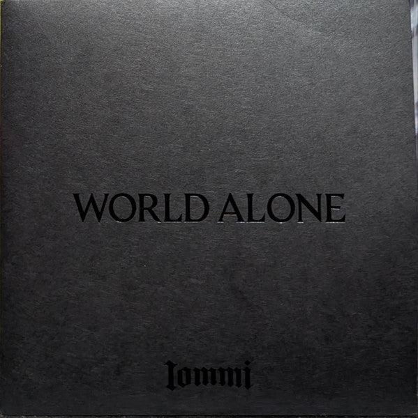 Tony Iommi – World Alone (Single) 🇺🇸