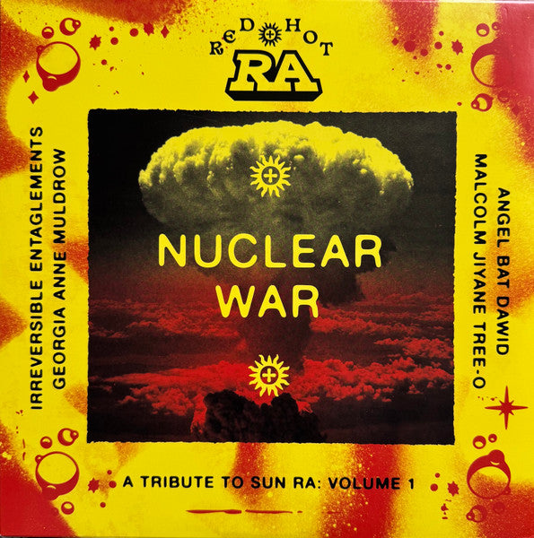 Various Artists – Red Hot & Ra - Nuclear War (2LP/Orange Yellow Splatter Vinyl) 🇺🇸