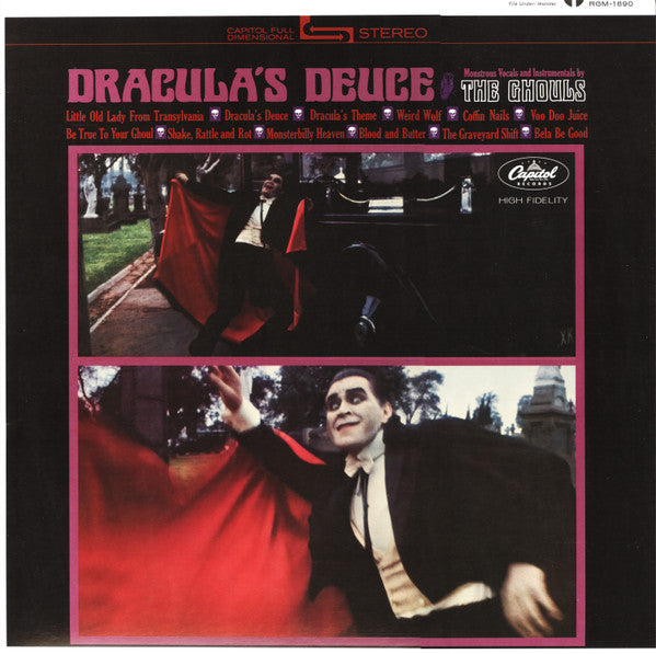 Ghouls – Dracula's Deuce (Orange Pumpkin Burnout Smoke Vinyl) 🇺🇸