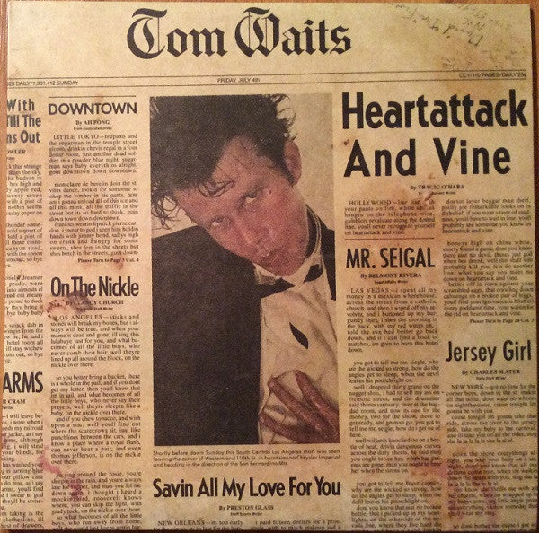 Tom Waits – Heartattack and Vine (Remastered) 🇺🇸
