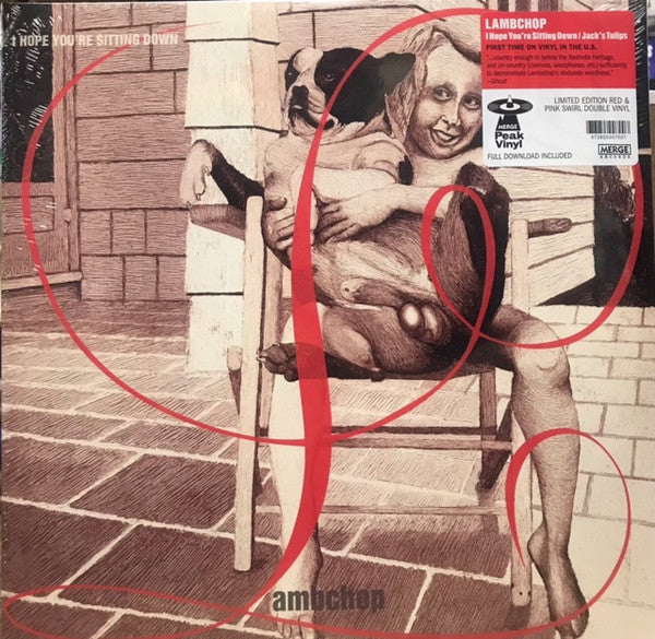 Lambchop – I Hope You're Sitting Down / Jack's Tulips (Reissue/2LP/Opaque Pink & Red Vinyl) (I) 🇺🇸