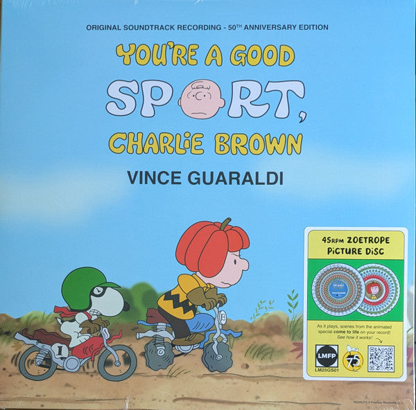 Vince Guaraldi – You're a Good Sport, Charlie Brown (45 Rpm/zoetrope Vinyl) 🇺🇸