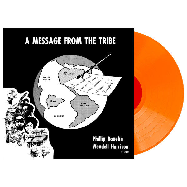 Phil & Wendell Harrison Ranelin – Message from the Tribe (Orange Vinyl) 🇺🇸