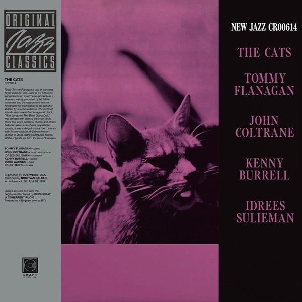 John;tommy Flanagan; Idrees Sulieman & Kenny Burrell Coltrane – Cats (Original Jazz Classics Series) 🇺🇸