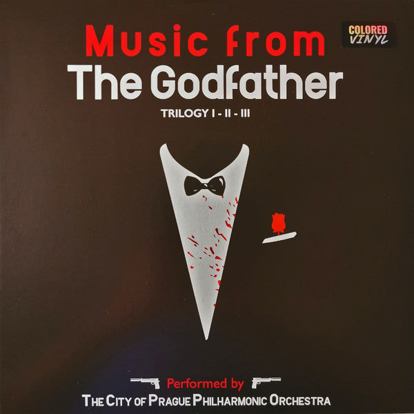City of Prague Philharmonic Orchestra – Godfather Trilogy I - II - III (Splatter Grey & Red Vinyl/2LP) 🇺🇸