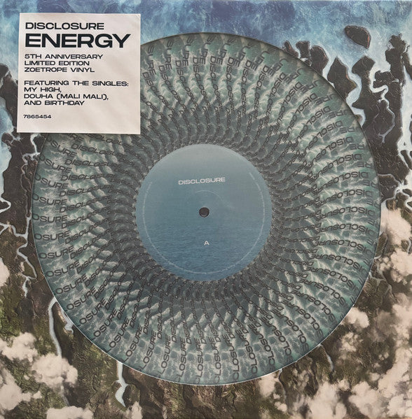 Disclosure – Energy (X) (5TH Anniversary Edition) (Zoetrope Vinyl) 🇺🇸