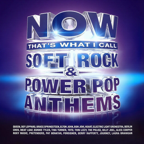 Various Artists – Now That's What I Call Soft Rock & Power Pop Anthems (Soft Blue Vinyl/3lp) 🇺🇸