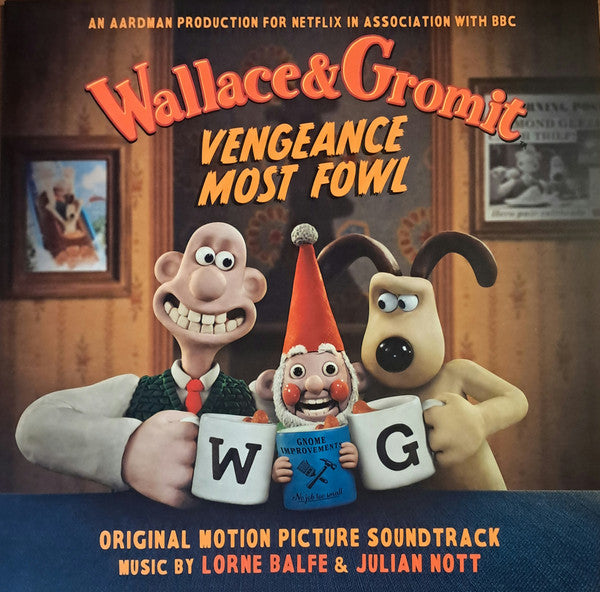 Lorne & Julian Nott Balfe – Wallace & Gromit: Vengeance Most Fowl (OST) (Limited/Norbot Green Vinyl/180G) 🇺🇸