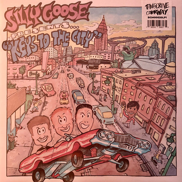 Silly Goose – Keys to the City (Tangerine Vinyl) 🇺🇸