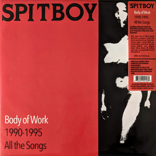Spitboy – Body Of Work (Red & Black Marble Vinyl/2Lp/Dl Card) 🇺🇸