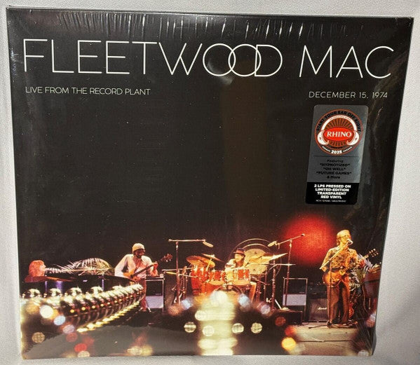 Fleetwood Mac – Live at the Record Plant (December 15, 1974) (2LP/Transparent Red Vinyl) (Syeor) 🇺🇸