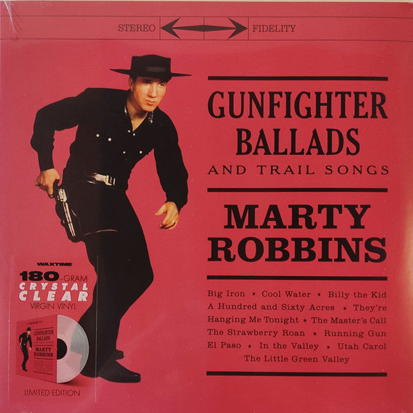 Marty Robbins – Gunfighter Ballads & Trail Songs (Crystal Clear 180 G) 🇺🇸