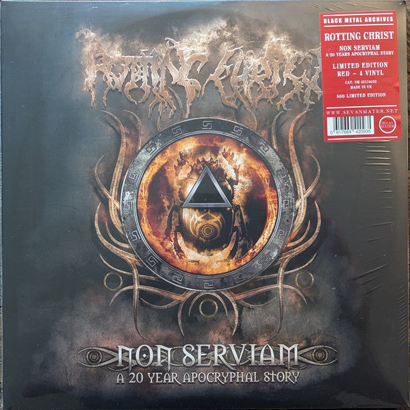 Rotting Christ – Non Serviam - a 20 Year Apocryphal Story (4LP/Red Vinyl) 🇺🇸