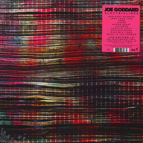 Joe Goddard – Electric Lines (180G/LP/12IN/DL Card) 🇺🇸