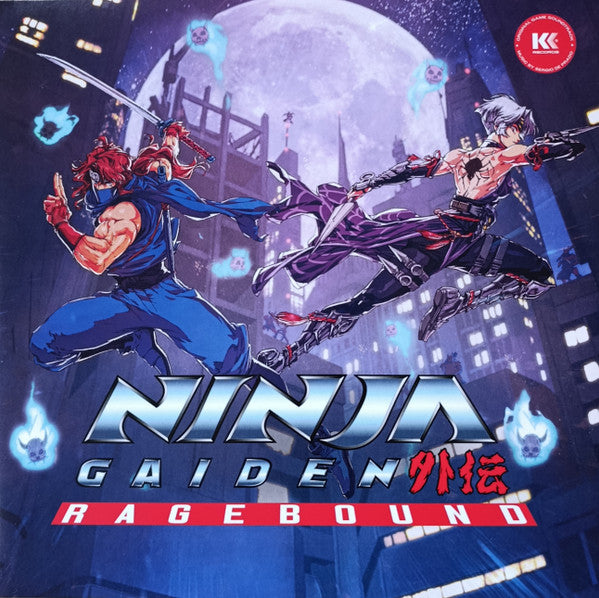 Sergio De Prado – Ninja Gaiden: Ragebound (OST) (2LP/TRANSPARENT Blue & Magenta Vinyl) 🇺🇸