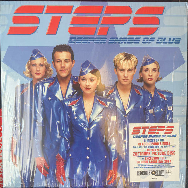 Steps – Deeper Shade Of Blue - The Remixes (Zoetrope Picture Disc) (Rsd 2024) 🇺🇸