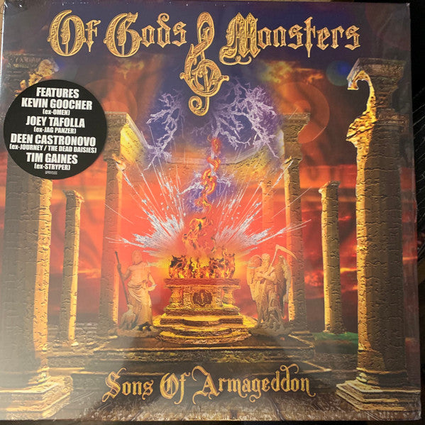 Of Gods & Monsters – Sons of Armageddon  (Red Vinyl) 🇺🇸