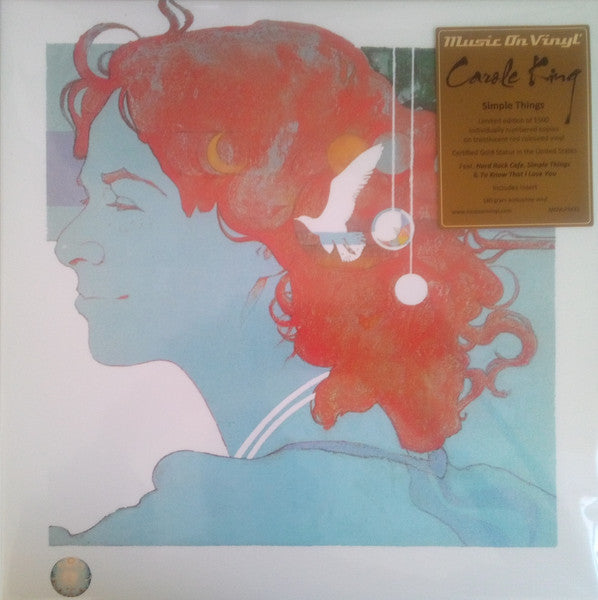 Carole King – Simple Things (180G/Translucent Red Vinyl) 🇺🇸