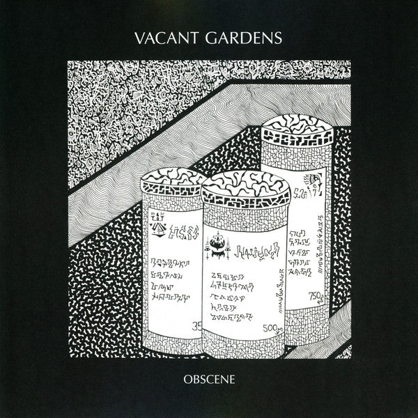Vacant Gardens – Obscene (Clear Vinyl) 🇺🇸