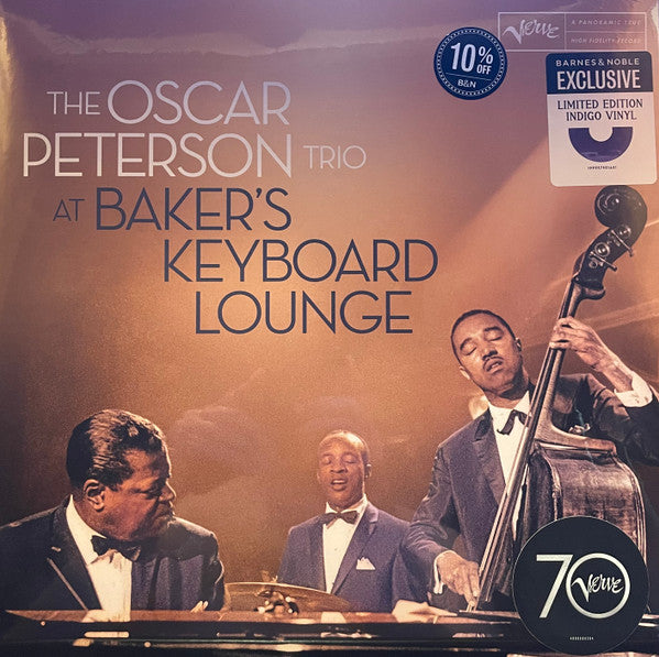 Oscar Trio Peterson – At Baker’s Keyboard Lounge (Indigo Vinyl) (Barnes & Noble Exclusive) 🇺🇸