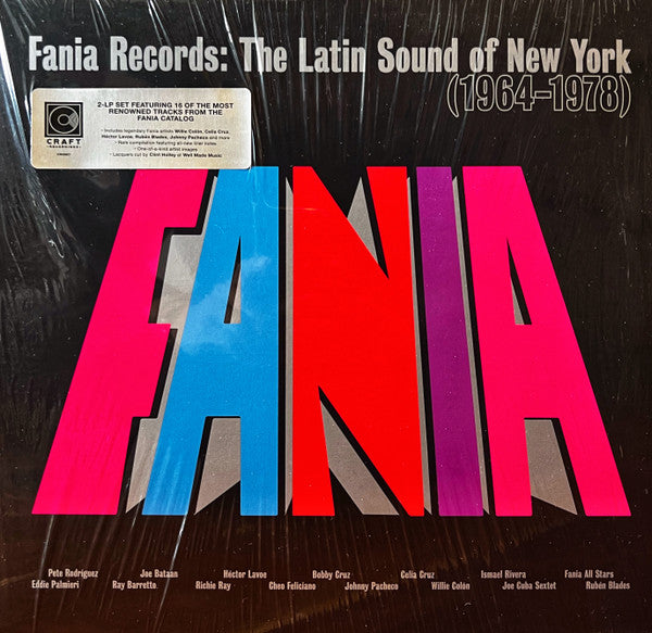 Various Artists – Fania Records: the Latin Sound of New York - Singles Collection (1964-1978) (2LP) 🇺🇸
