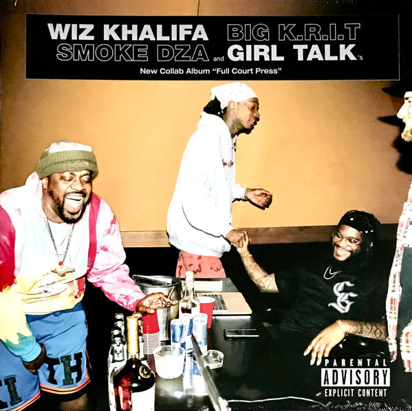 Wiz Khalifa; Big K.r.i.t.; Smoke Dza; Girl Talk – Full Court Press 🇺🇸