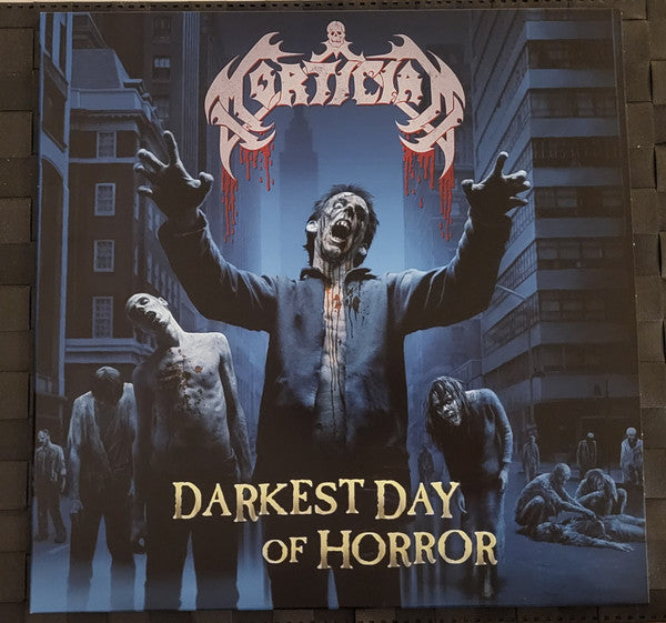 Mortician – Darkest Day of Horror (Sea Blue with Splatter  Vinyl) 🇺🇸