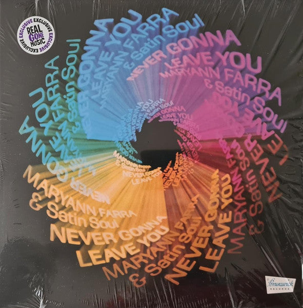 Maryann & Satin Soul Farra – Never Gonna Leave You (Remastered/Clear with Blue, Green & Pink Swirl Vinyl) 🇺🇸