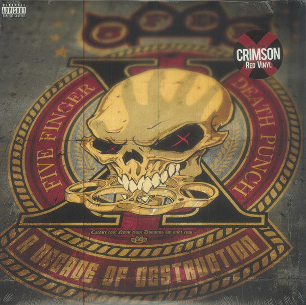Five Finger Death Punch – Decade of Destruction (Crimson Red Vinyl) 🇺🇸