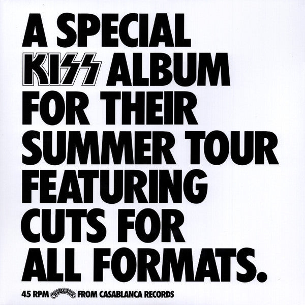 Kiss – Special Kiss Tour EP (Black/white Splatter Vinyl/45 Rpm) 🇺🇸