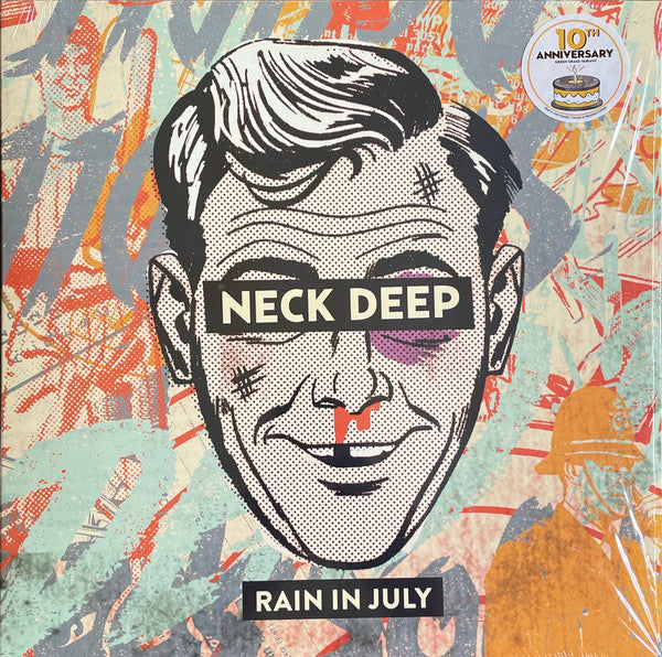 Neck Deep – Rain in July: 10TH Anniversary (Orange Vinyl) 🇺🇸