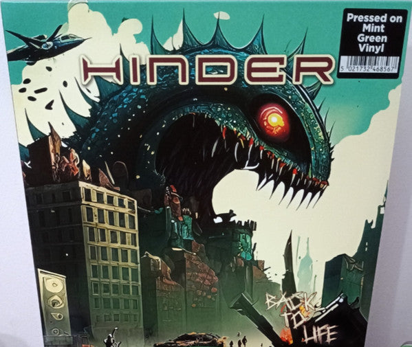 Hinder – Back to Life (X) (Mint Green Vinyl) 🇺🇸