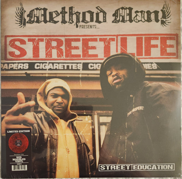 Street Life; Method Man – Street Education (Red Marble Vinyl) 🇺🇸