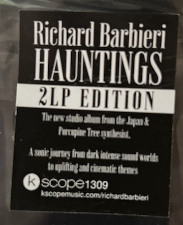 Richard Barbieri – Hauntings (2LP) 🇺🇸
