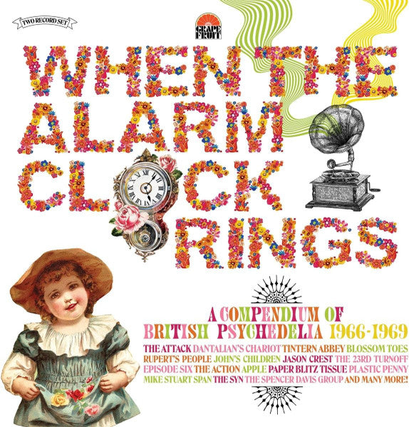 Various Artists – When the Alarm Clock Rings - a Compendium of British Psychedelia 1966-1969 (2LP) 🇺🇸
