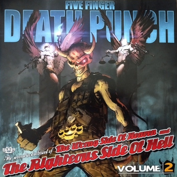 Five Finger Death Punch – Wrong Side of Heaven & the Righteous Side of Hell Vol.2 (2LP/GOLD Vinyl) 🇺🇸