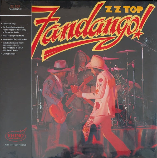 Zz Top – Fandango! (180G) (Syeor) 🇺🇸