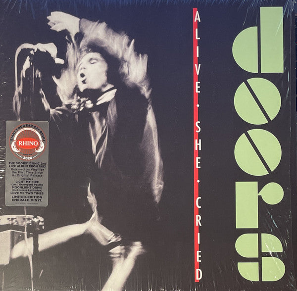 Doors – Alive, She Cried (40TH Anniversary) (Translucent Emerald Vinyl) (Syeor) 🇺🇸
