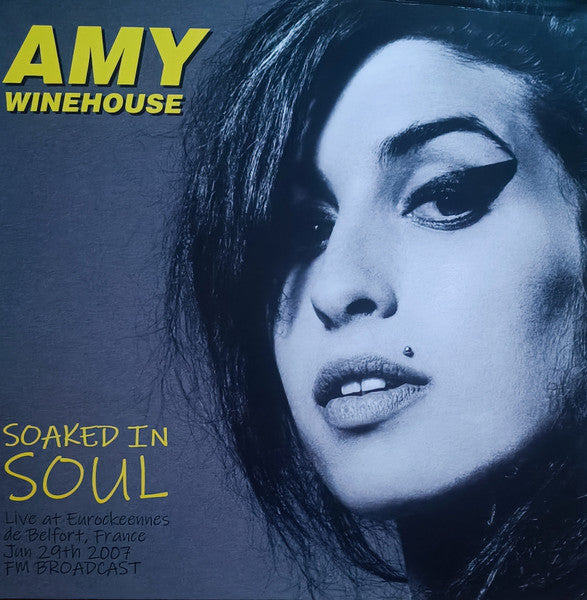 Amy Winehouse – Soaked in Soul: Live at Eurockeennes De Belfort. France. Jun 29TH 2007 - Fm Broadcast 🇺🇸
