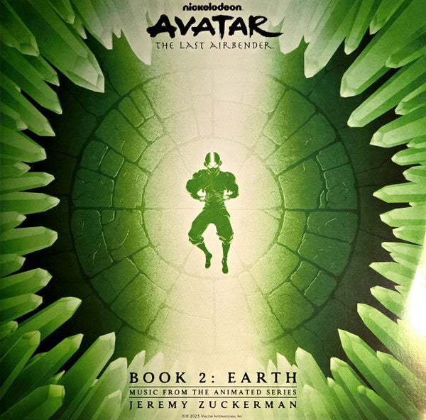 Jeremy Zuckerman – Avatar: the Last Airbender - Book 2: Earth (Music from the Animated Series) (Green Vinyl/2LP) 🇺🇸