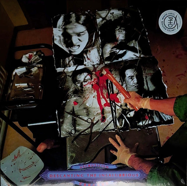Carcass – Necroticism - Descanting the Insalubrious (White Vinyl) 🇺🇸