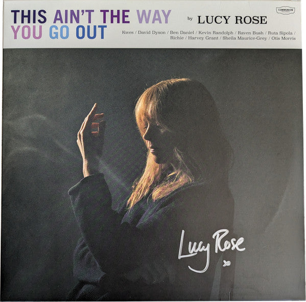 Lucy Rose – This Ain't the Way You Go Out (Transparent Sky Blue Vinyl) 🇺🇸